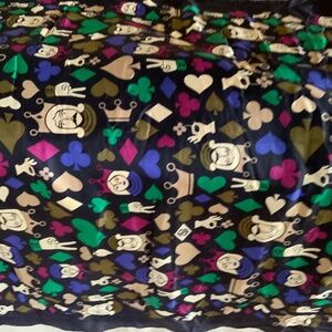 Navy blue scarf 42 inch square